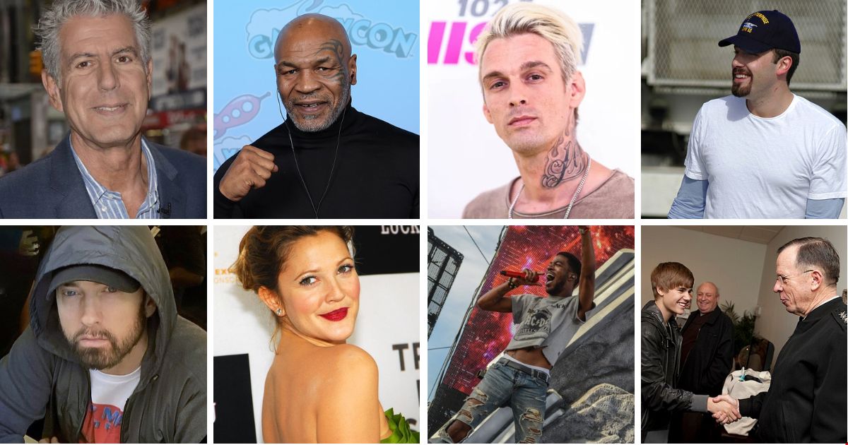 celebrities with drug addictions